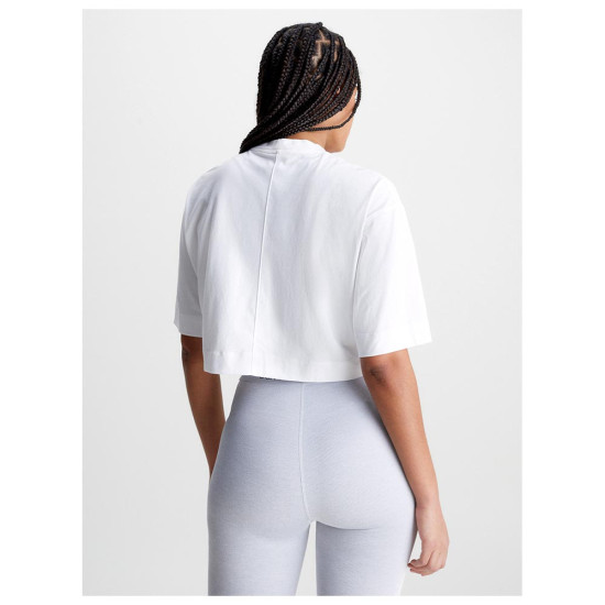 Calvin Klein Γυναικεία κοντομάνικη μπλούζα Cropped Gym T-Shirt